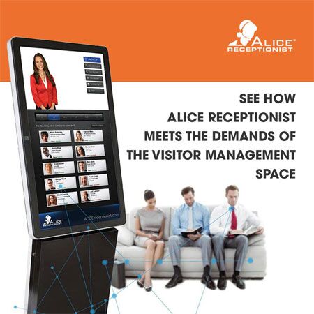 See how ALICE Receptionist meets the demands of the visitor management space